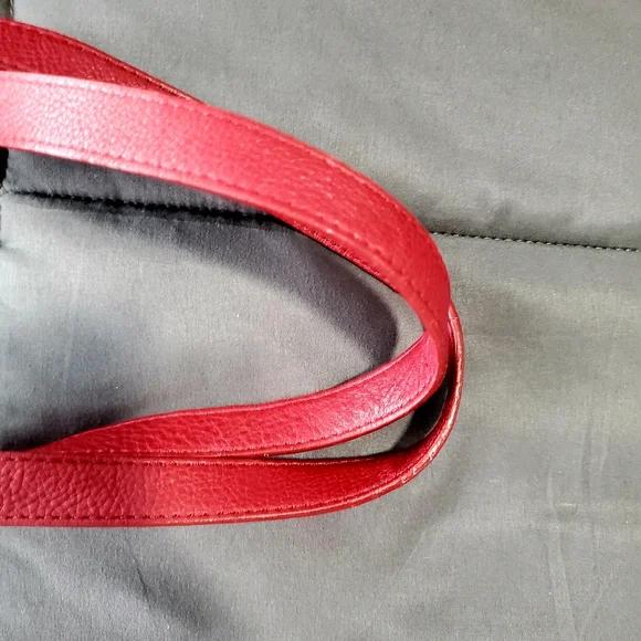 Express Design Studio Large Leather Tote - Picture 4 of 7